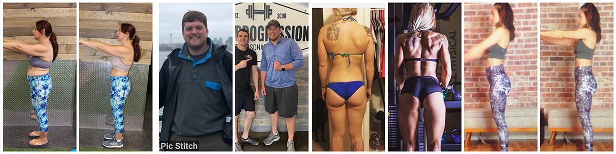 Core Progression Results Before and After Image